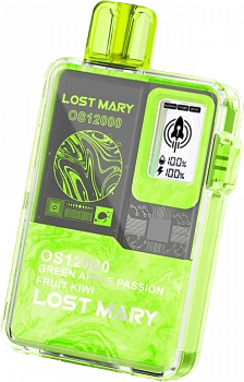 Lost Mary OS12000 POD-1 "Green Apple Passion Fruit Kiwi / Зеленое яблоко Маракуйя Киви" 20
